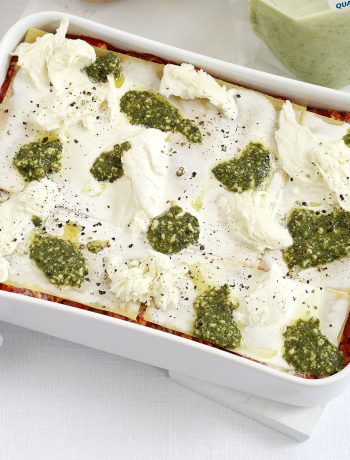 turkey pesto lasagne